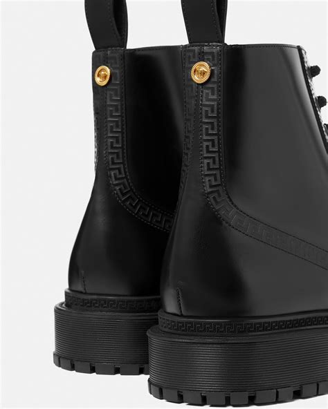 greca versace storia|versace greca boots.